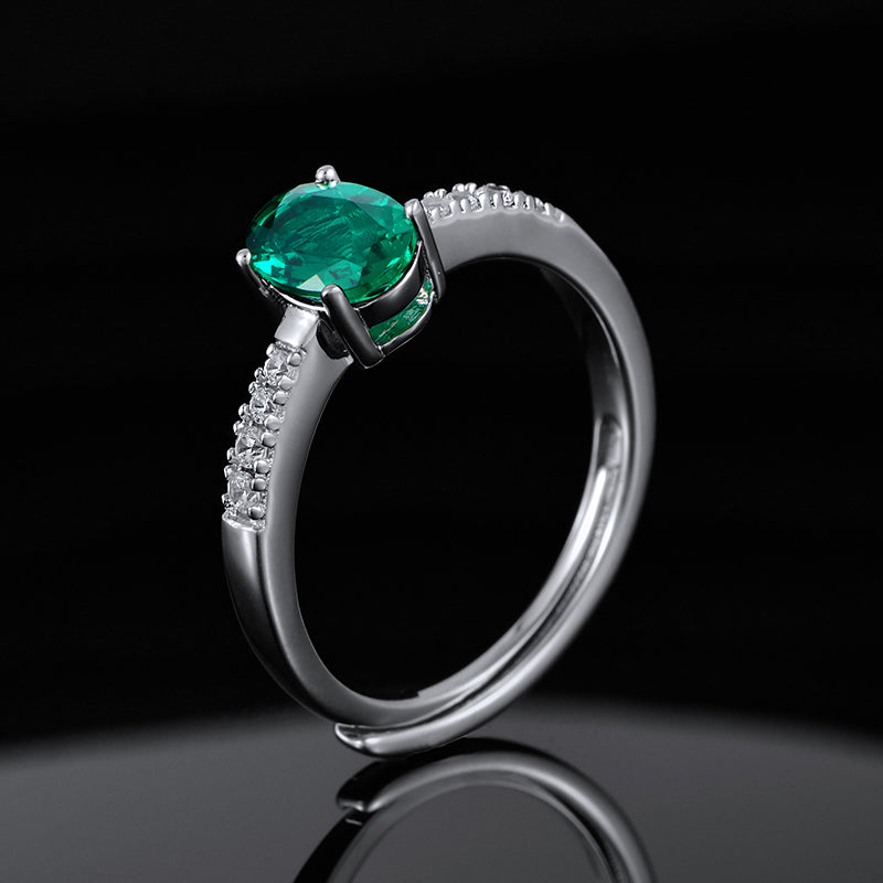 [Timeless]Number CJ 925 Sliver Cultivation Gemstone Daily Engagement Wedding