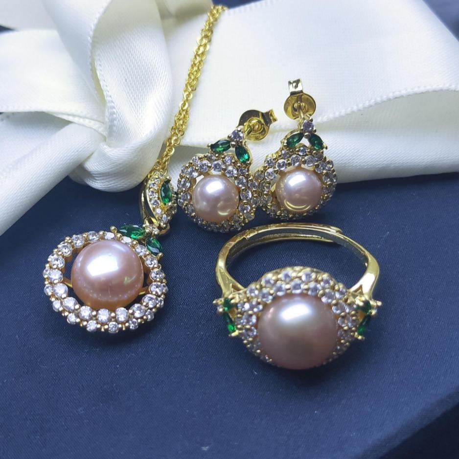 Pearl set Engagement Daily Wedding Auspicious