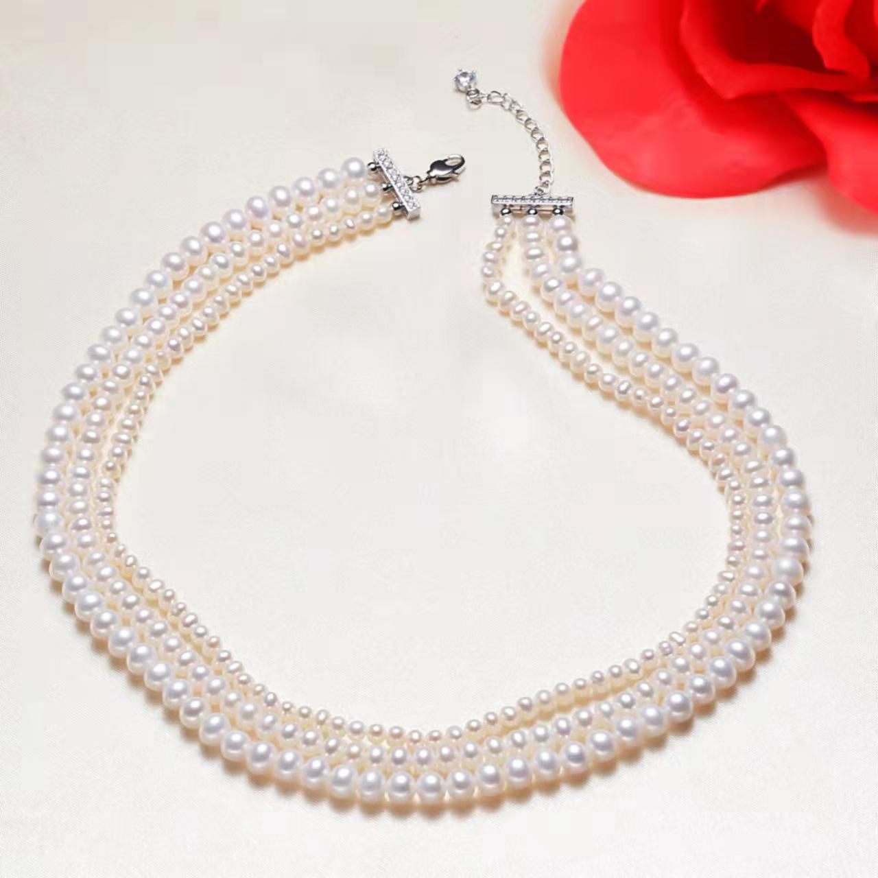 fresh water pearls necklace Hot-selling item with unique design