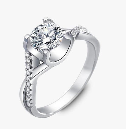 [Timeless]Number BG Moissanite Rings For Women Engagement Rings(01-72)