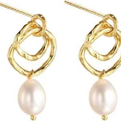 Number BS s925 pearl earring necklace Fashion Daily Birthday