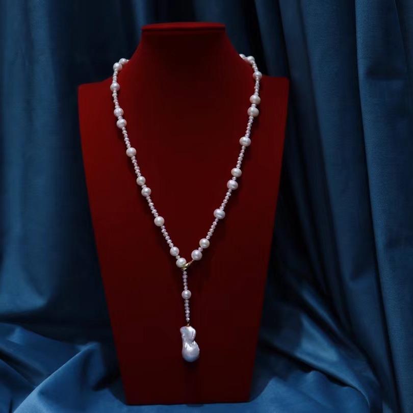 Number AA sweater pearl necklace Daily（according to your budget ）