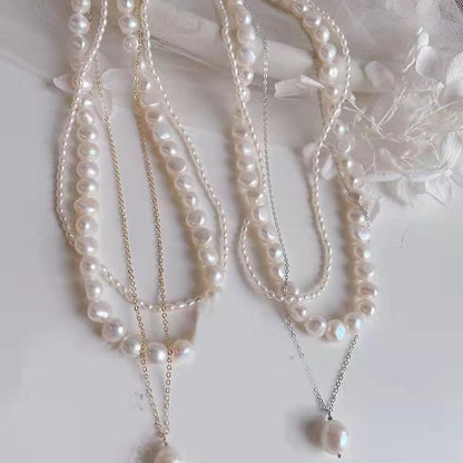 fresh water pearls necklace Hot-selling item with unique design