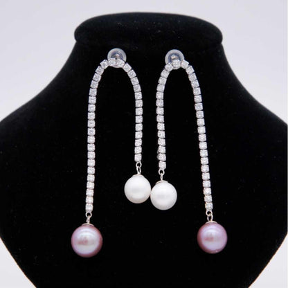 Number F freshwatepearls design S925