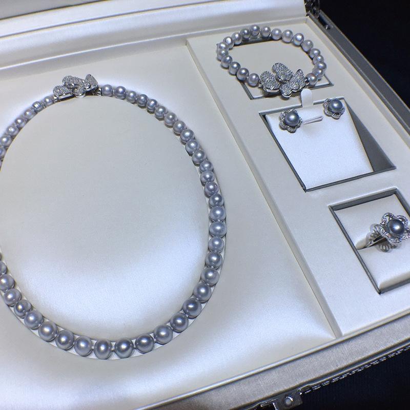 Pearl set Engagement Daily Wedding Auspicious