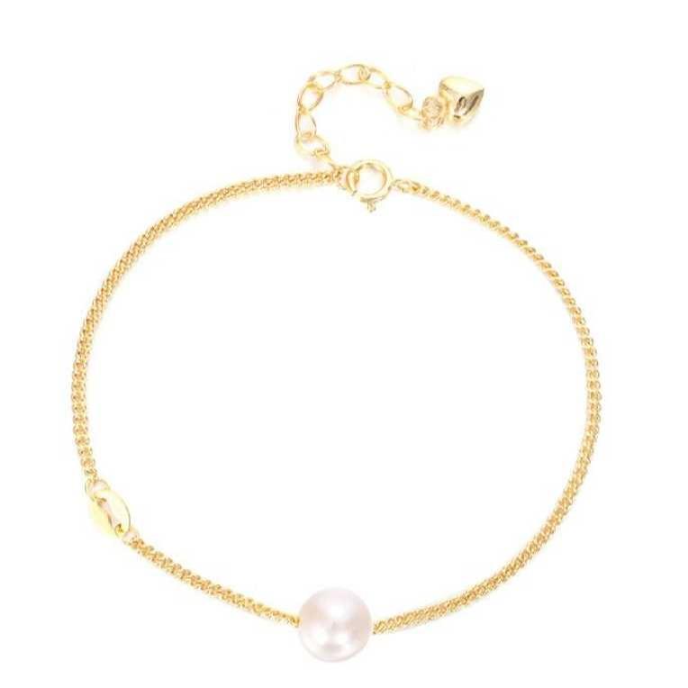 Number BS s925 pearl earring necklace Fashion Daily Birthday