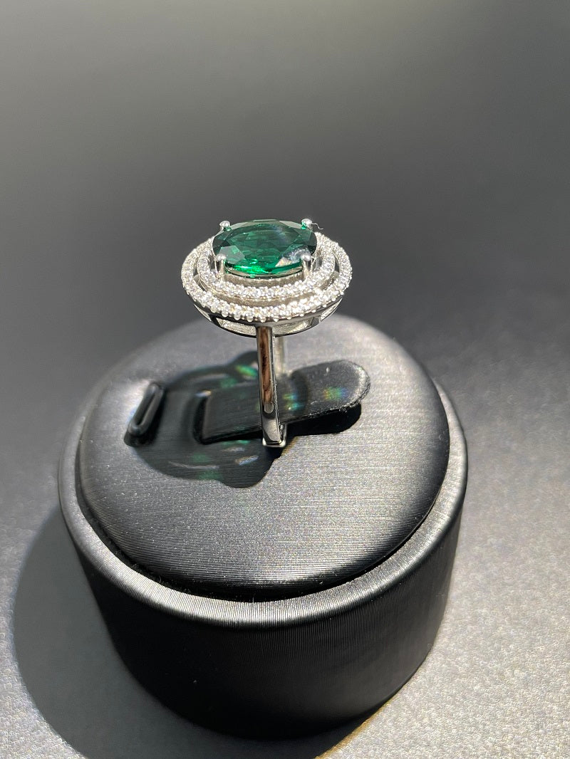 [Timeless]Number CJ 925 Sliver Cultivation Gemstone Daily Engagement Wedding