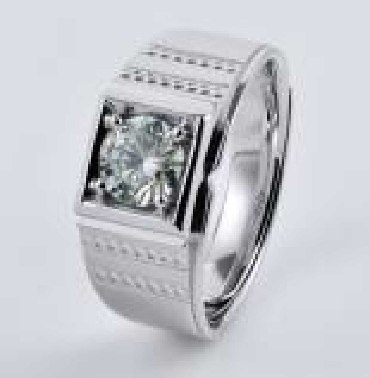 Number CI Moissanite ring Engagement 15usd