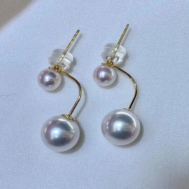 Number AU seawater earrings Weeding Daily Anniversary (157-216)