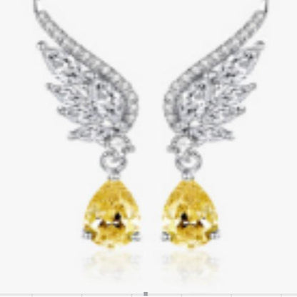 [Timeless]Number BJ Zircon Ring Necklace 925 Sterling Silver Engagement Wedding For Women (01-88)