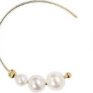 Number BS s925 pearl earring necklace Fashion Daily Birthday