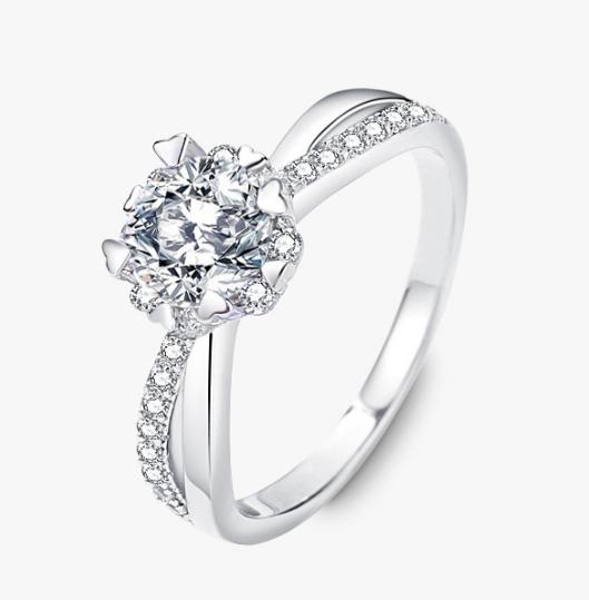 [Timeless]Number BG Moissanite Rings For Women Engagement Rings(01-72)