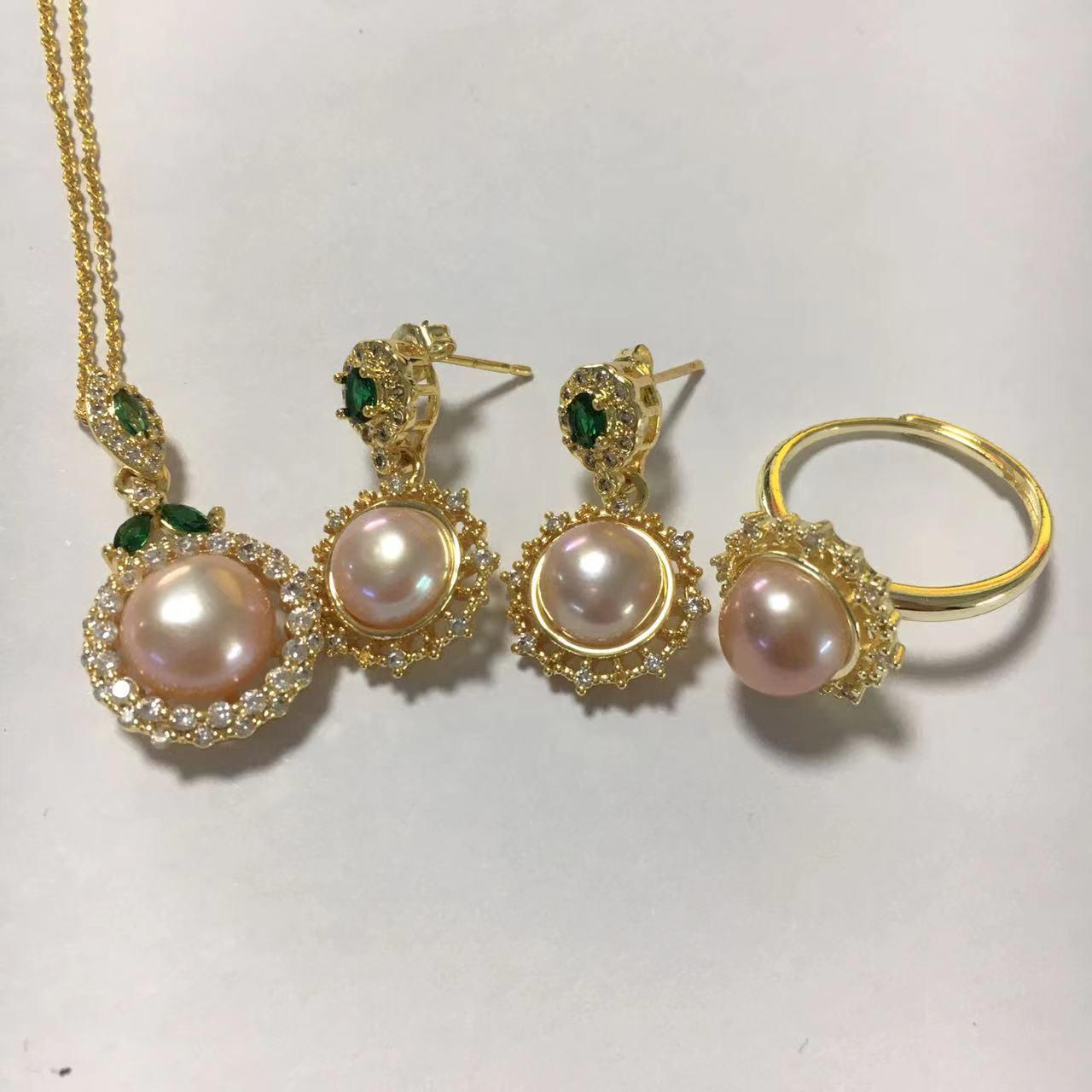 Pearl set Engagement Daily Wedding Auspicious