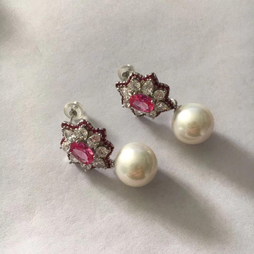 Number F freshwatepearls design S925