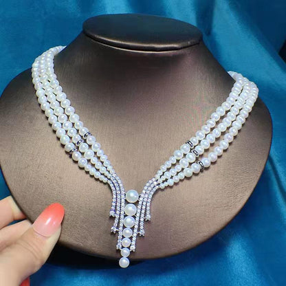 fresh water pearls necklace Hot-selling item with unique design