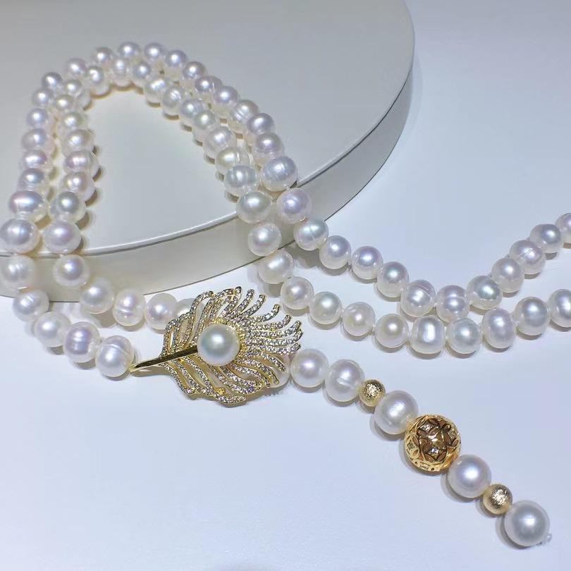 Number AA sweater pearl necklace Daily（according to your budget ）