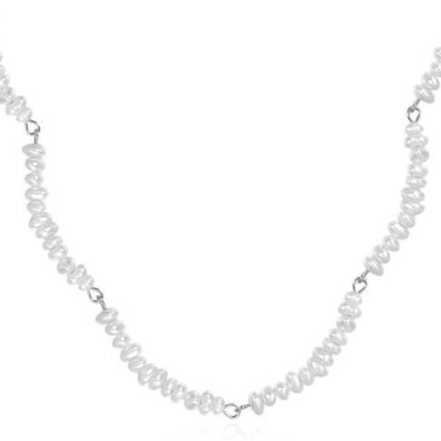 Number BS s925 pearl earring necklace Fashion Daily Birthday