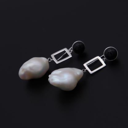 Number F freshwatepearls design S925