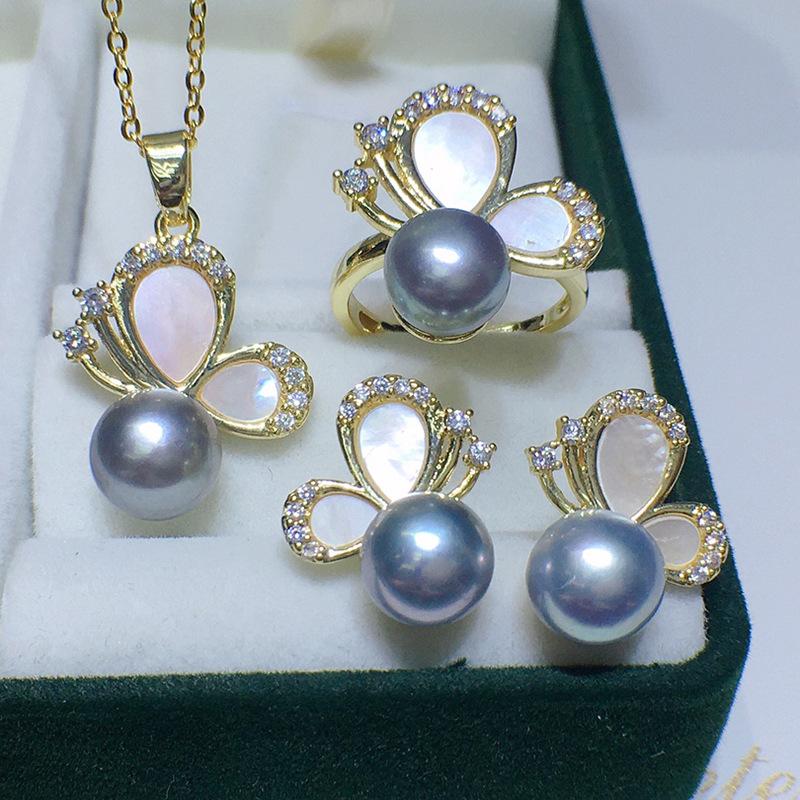 Pearl set Engagement Daily Wedding Auspicious