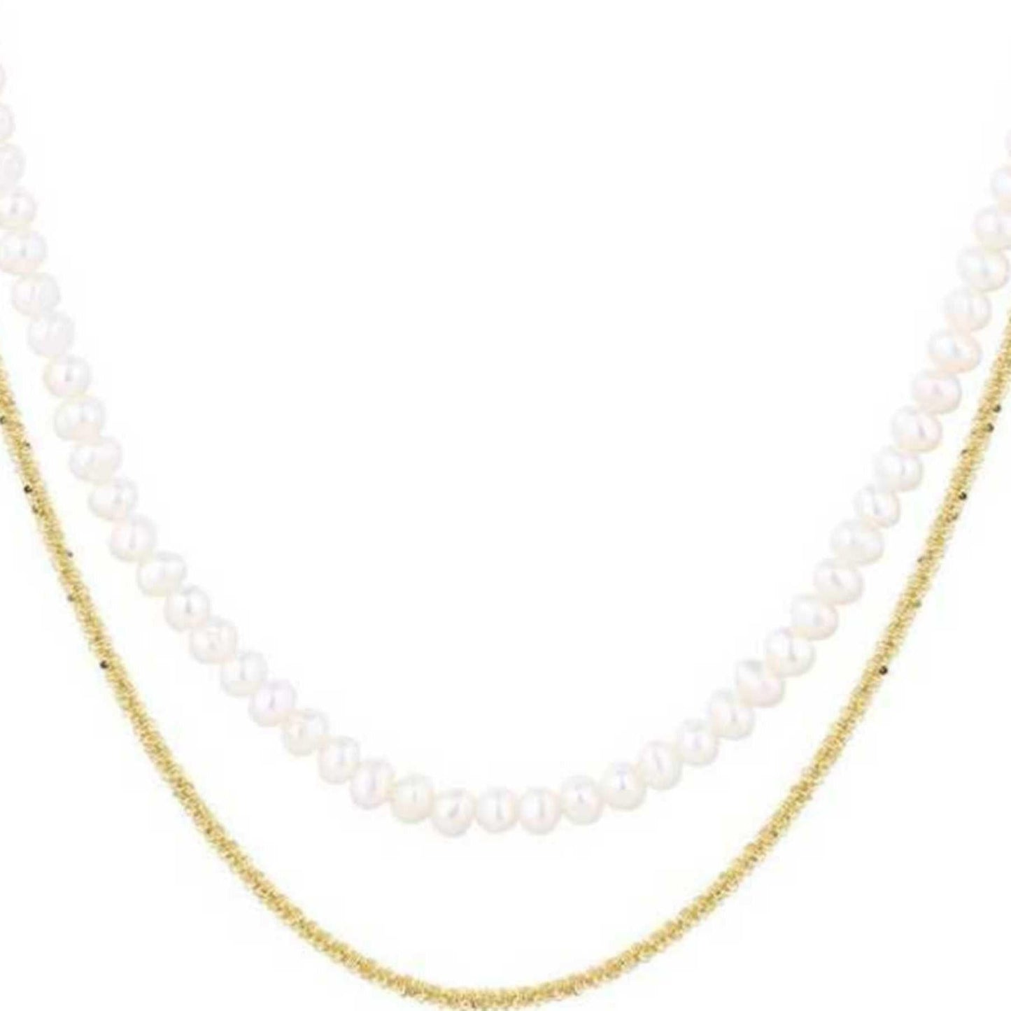 Number BS s925 pearl earring necklace Fashion Daily Birthday