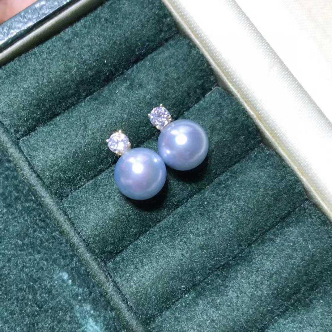 Number AU seawater earrings Weeding Daily Anniversary (157-216)