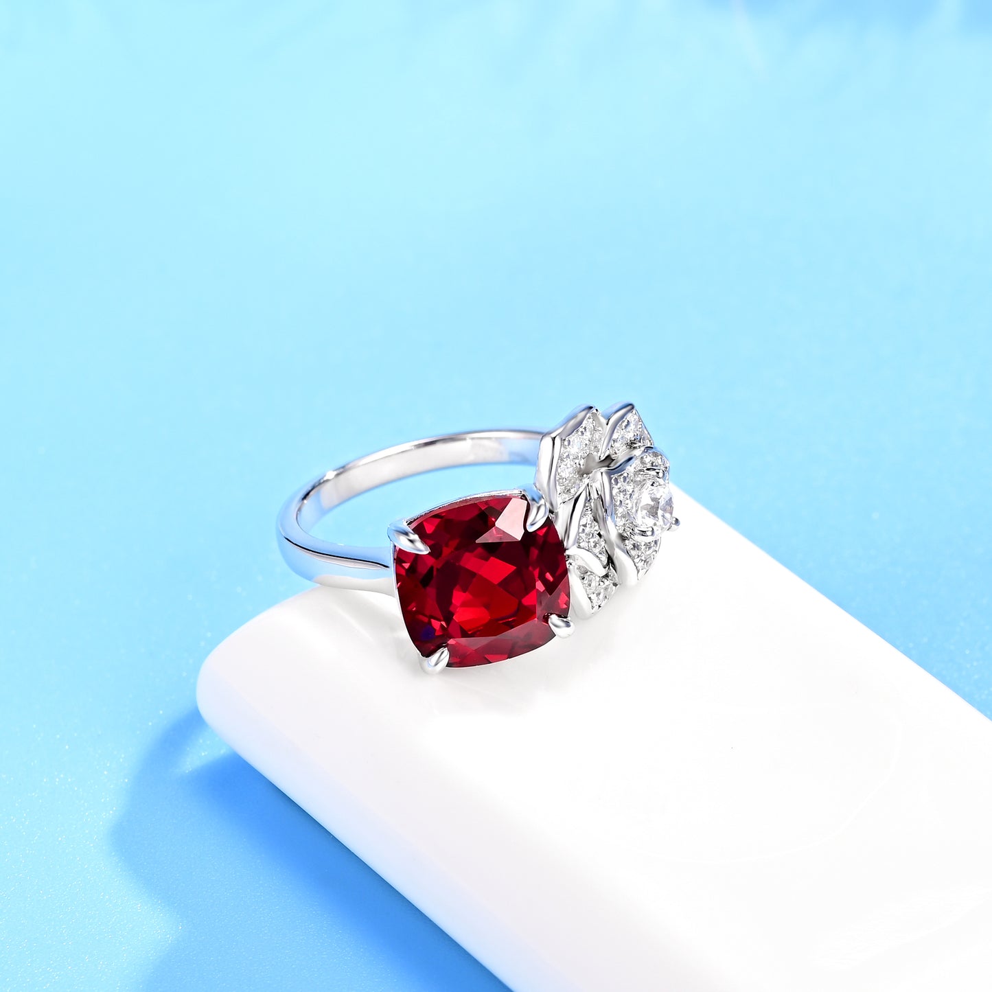 [Timeless]Number CJ 925 Sliver Cultivation Gemstone Daily Engagement Wedding