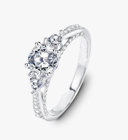 [Timeless]Number BG Moissanite Rings For Women Engagement Rings(01-72)