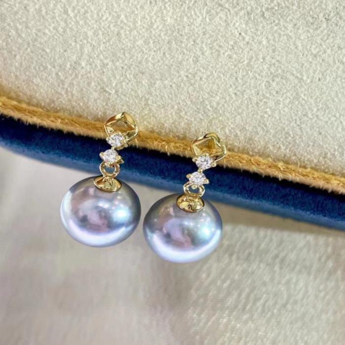 Number AU seawater earrings Weeding Daily Anniversary (157-216)