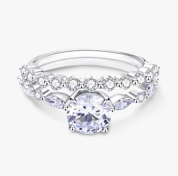 [Timeless]Number BG Moissanite Rings For Women Engagement Rings(01-72)