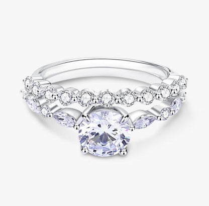[Timeless]Number BG Moissanite Rings For Women Engagement Rings(01-72)