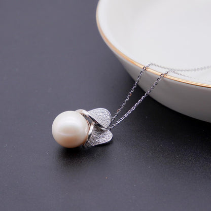 Number F freshwatepearls design S925