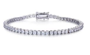 Number CE S925 Moissanite Bracelet Daily Engagement Casual(36-42)