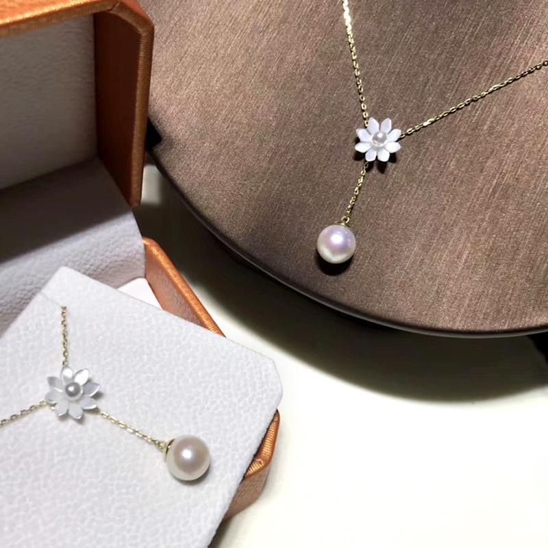 Number AY Pearl necklace Daily anniversary festival（314-374）