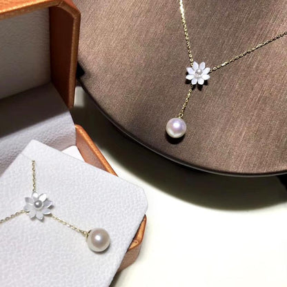 Number AY Pearl necklace Daily anniversary festival（314-374）