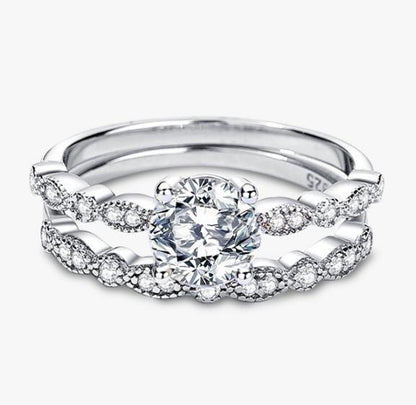 [Timeless]Number BG Moissanite Rings For Women Engagement Rings(01-72)