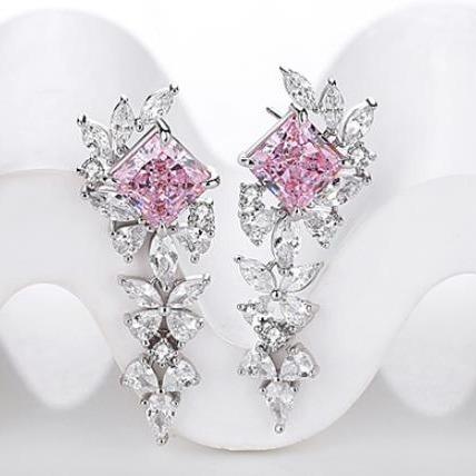 [Timeless]Number BJ Zircon Ring Necklace 925 Sterling Silver Engagement Wedding For Women (01-88)