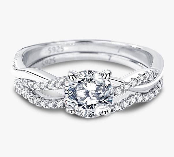 [Timeless]Number BG Moissanite Rings For Women Engagement Rings(01-72)