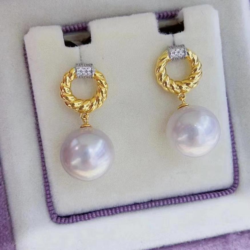 Number AT freshwater earrings Anniversary Birthday Daily(107-156)