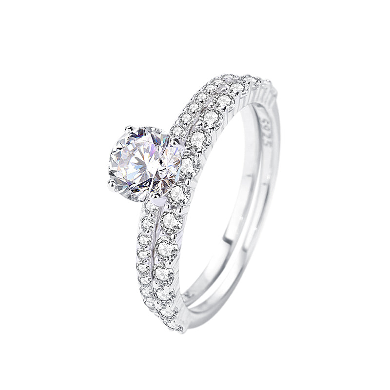 [Timeless]Number BG Moissanite Rings For Women Engagement Rings(01-72)