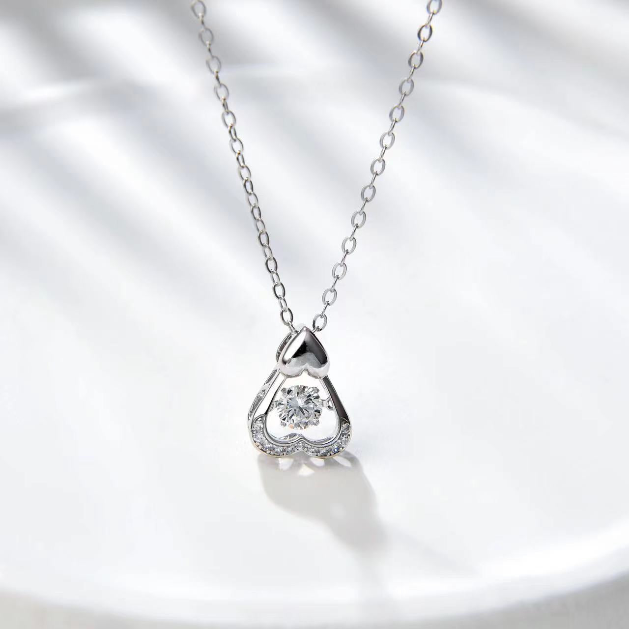 Number CF S925 Moissanite Necklace Earrings Engagement Wedding（43--80）