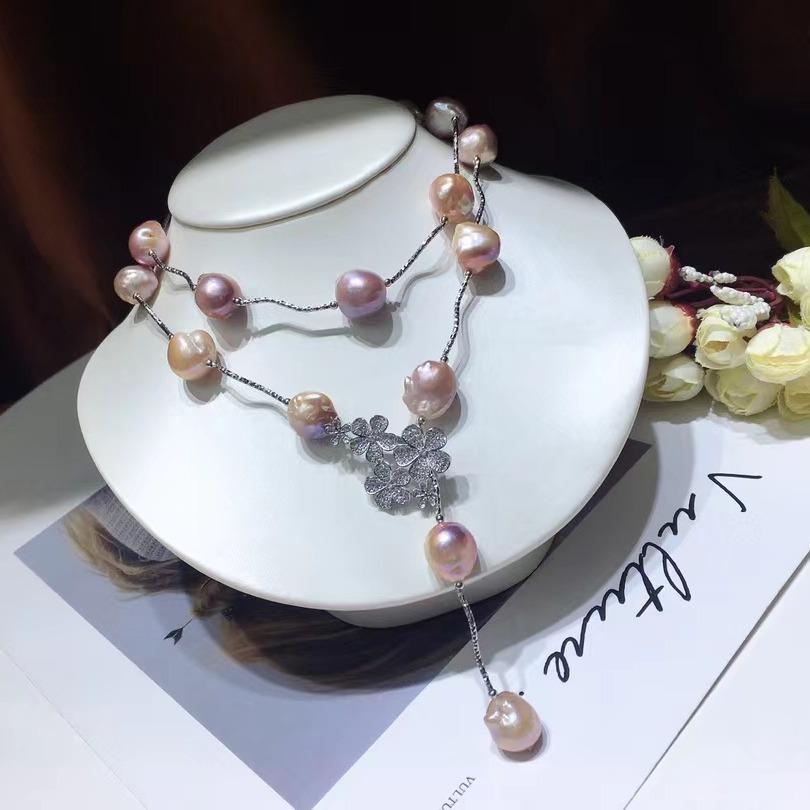 Number AA sweater pearl necklace Daily（according to your budget ）