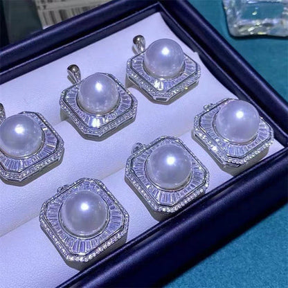 B46-1.【Customized】s925 sterling silver Jewelry customized accessories-Does not include pearls-No delivery for single shot
