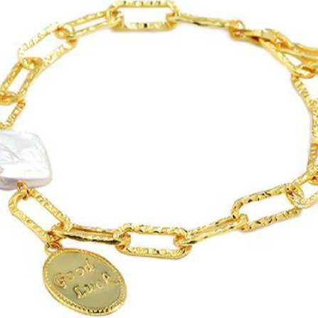Number BS s925 pearl earring necklace Fashion Daily Birthday
