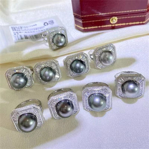 B46-1.【Customized】s925 sterling silver Jewelry customized accessories-Does not include pearls-No delivery for single shot