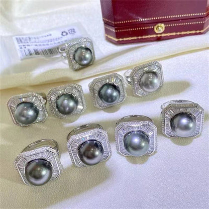 B46-1.【Customized】s925 sterling silver Jewelry customized accessories-Does not include pearls-No delivery for single shot