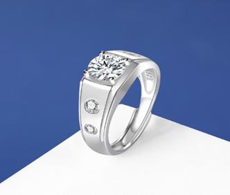 [Timeless]Number BG Moissanite Rings For Women Engagement Rings(01-72)