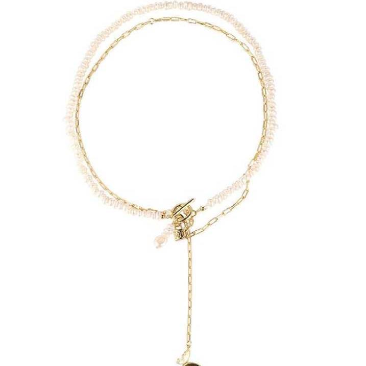 Number BS s925 pearl earring necklace Fashion Daily Birthday