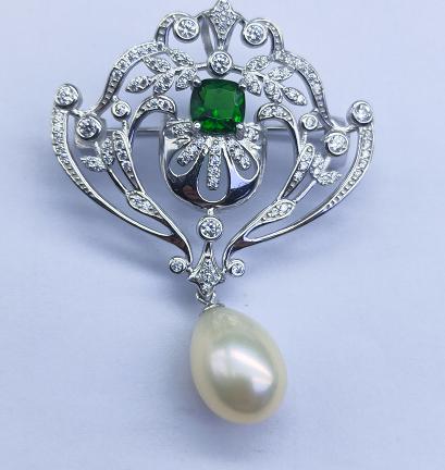 Number BW pearl bracelet earring necklace daily fashion accessory