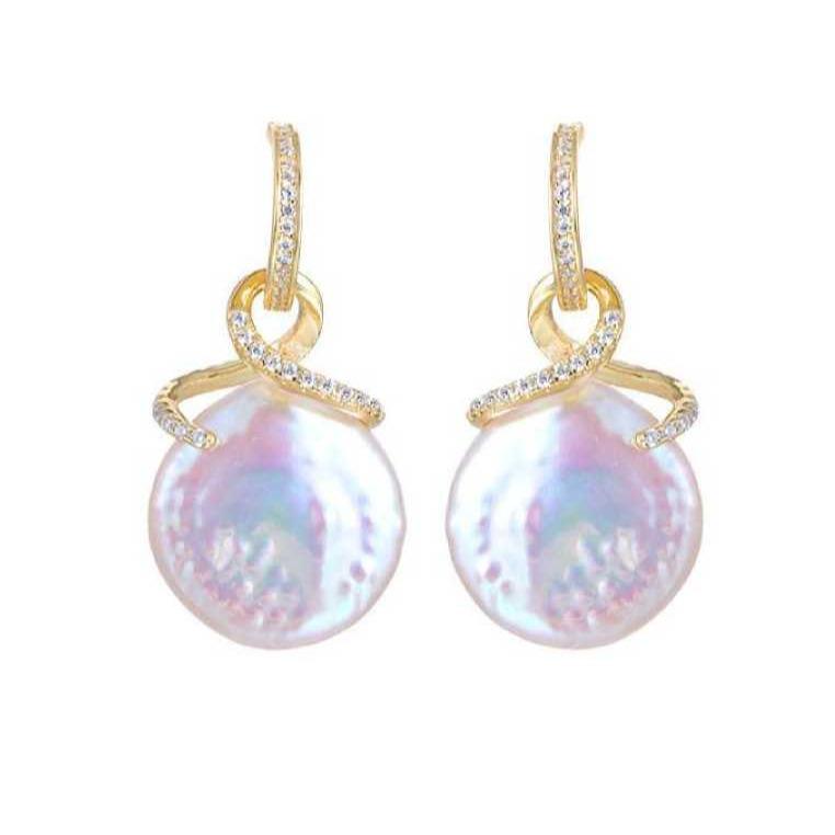 Number BS s925 pearl earring necklace Fashion Daily Birthday