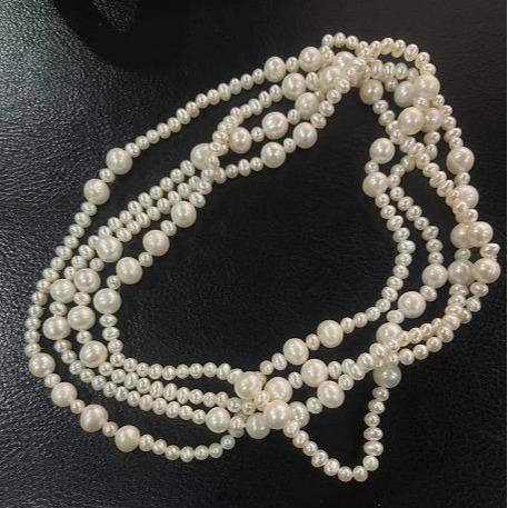 Number F freshwatepearls design S925